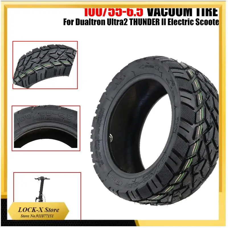 

Electric Scooter 100/55-6.5 Thickened Vacuum Tire for Kaabo Wolf King GTR Dualtron Ultra2 THUNDER II 11 Inch Tubeless Tyres