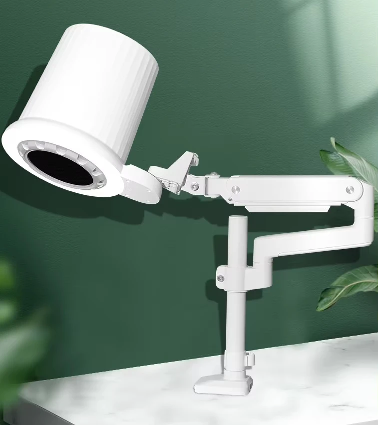 

New Popular Top Function 4500RPM Nail Table Dust Collector Vacuum Dust Extractor with Led Lamp for Salon