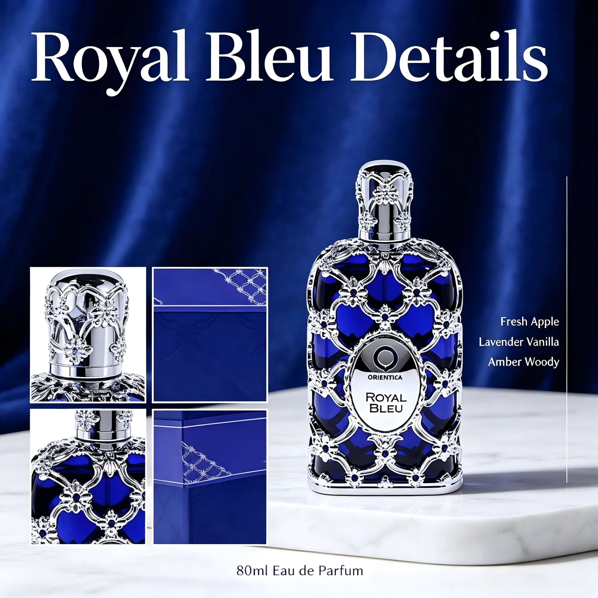 Orientica Royal Bleu EDP 80ml  - Women'S Fashion Quick Delivery recensione e prezzo