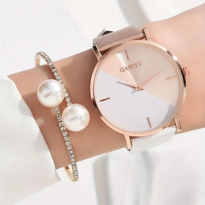 

Women Watch Leather Rose Gold Female Clock Luxury Design Elegant Women Watches Mix Color Simple Fashion Ladies Watch Reloj Mujer