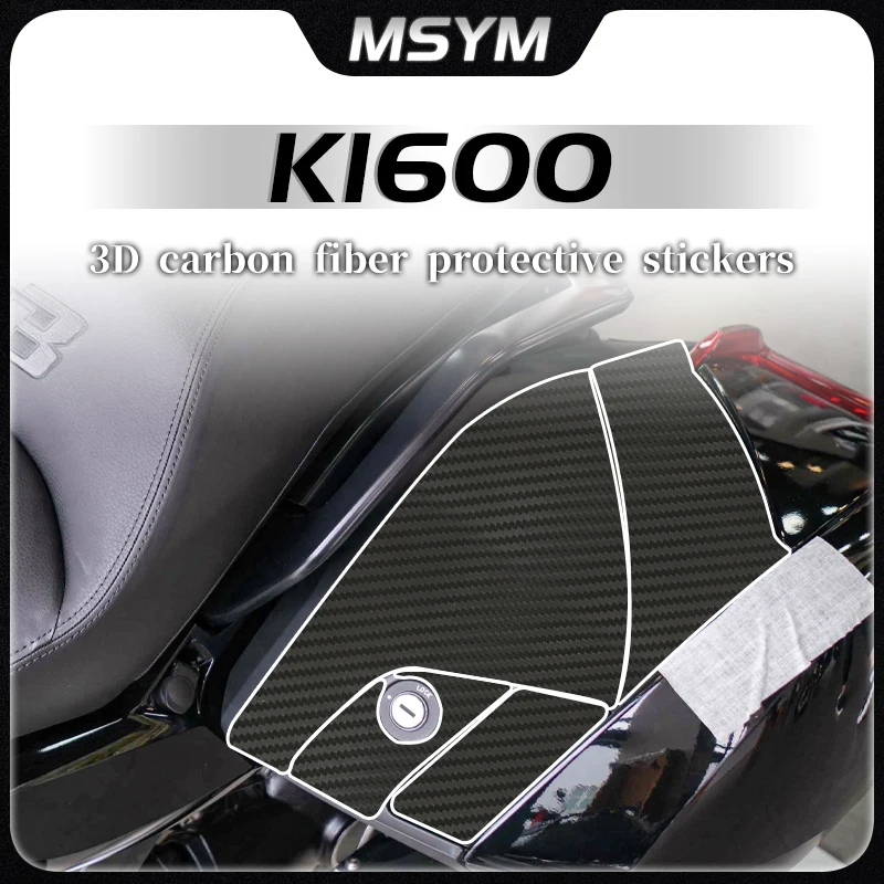 

Motorcycle 3D Carbon fiber protective sticker car body film printmaking waterproof For BMW K1600GTL K1600GT K 1600 B GT GTL