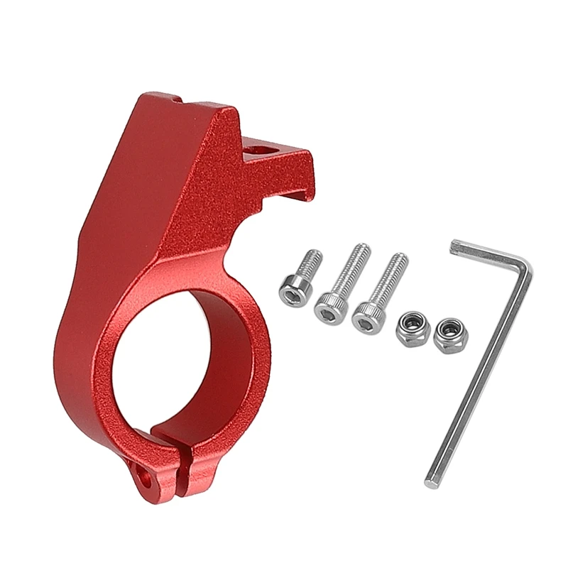 Electric Scooter Display Aluminum Fixed Bracket Electric Scooter Display Fixed For 22Mm Diameter Handlebar Display Parts Red