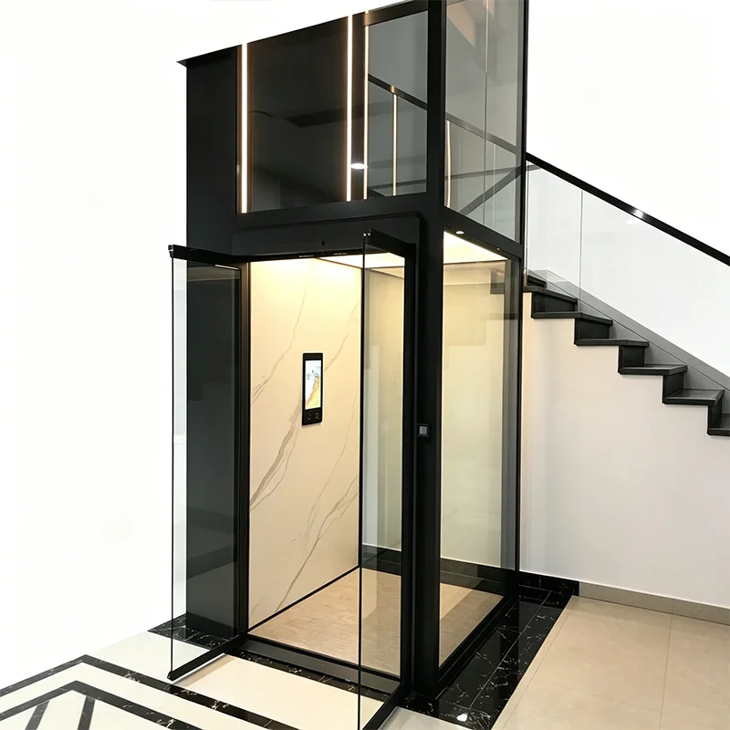 Custom Built Hydraulic Lift 280kg 2 Stops 0.3m S Tailor Made Cabin Size for Small Apartment Customized High Quality Hot Sale