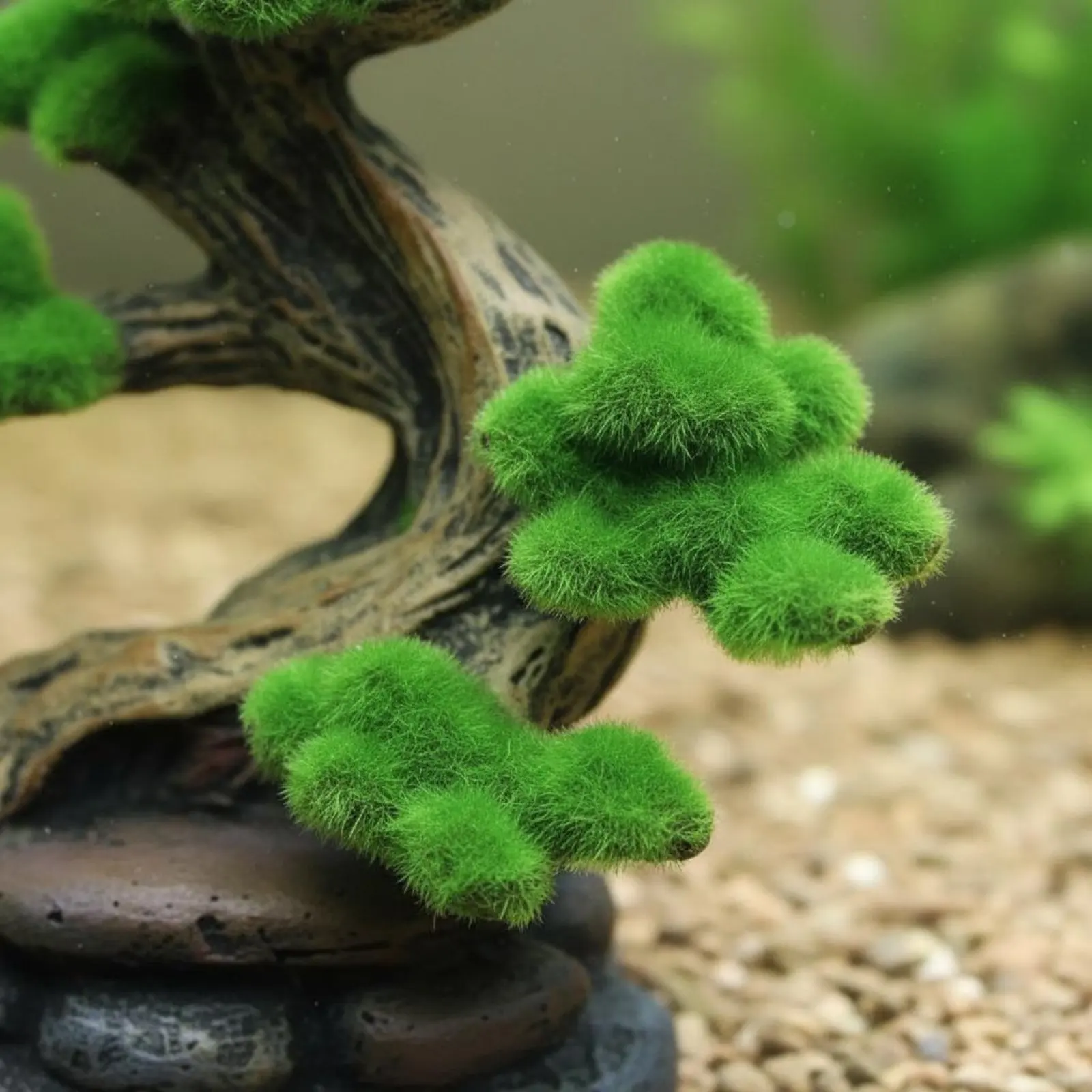 

Resin Foliage Tree Ornament No Fading Aquarium Hideout Tree Stump Aquascaping Centerpiece Saltwater and Freshwater Safe