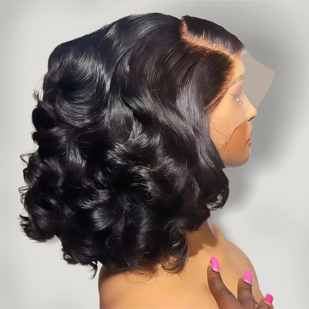 250 Плотность Черный Объемная Волна Короткий Боб 13x4 Парик Фронта Шнурка Для Женщин 4X4 Кружева Фронтальная Свободная Волна Человеческие Волосы Боб Парики Бразильские 250 Плотность Черный Объемная Волна Короткий Боб 13x4 Парик Фронта Шнурка Для Женщин 4X4 Кружева Фронтальная Свободная Волна Человеческие Волосы Боб Парики Бразильские