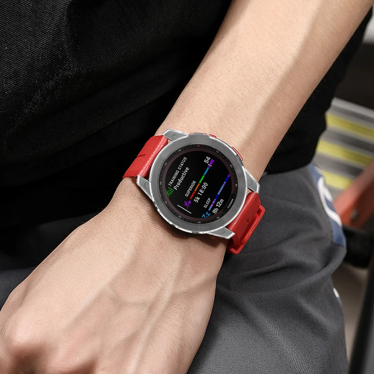 Casing pelindung TPU lembut untuk Garmin Fenix 7 7S 7X 5S 5 5X Plus 6S 6 6X Pro cangkang pelindung bingkai penutup Bumper bening