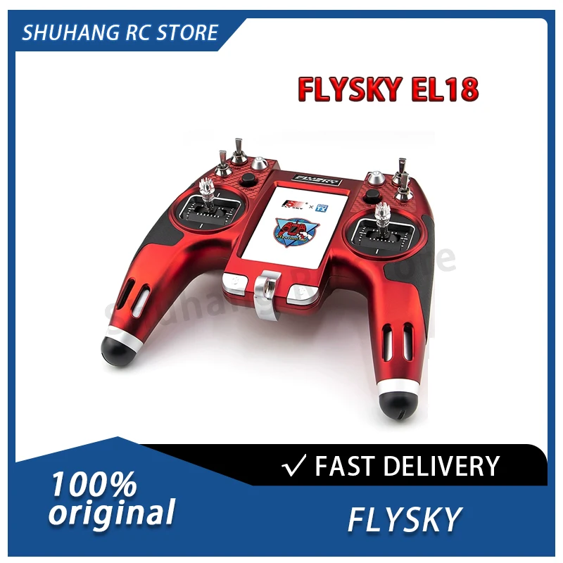 

FLYSKY Fusi EL18 2.4G AFHDS3 3.5inch Touch Screen Radio Transmitter Remote Control for RC Airplane FPV Drone Model Aircraft FPV