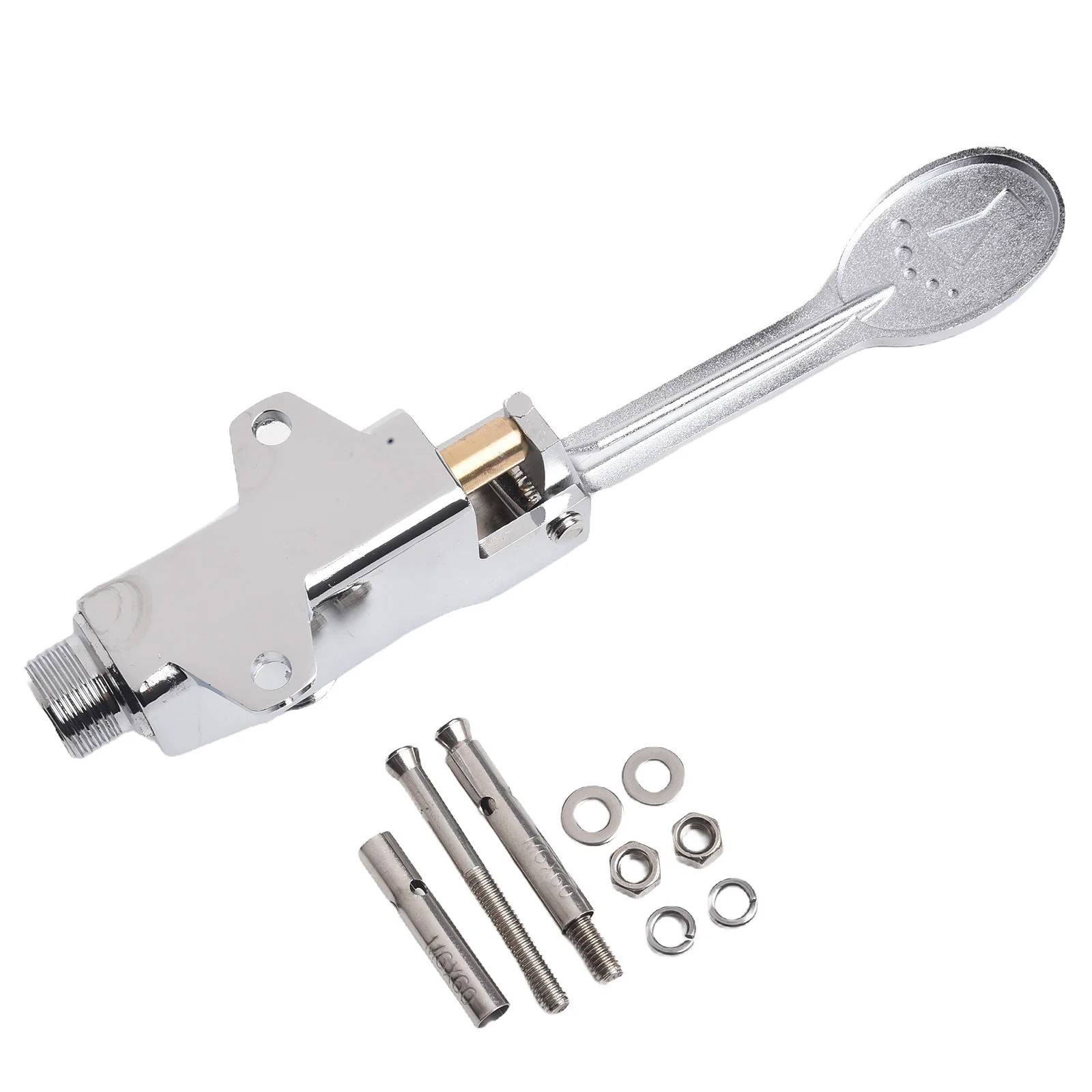 Footoperated Faucet Wash Basin Single Cold Switch Valve Zinc Alloy Material Suitable for Public Places Easy to Clean