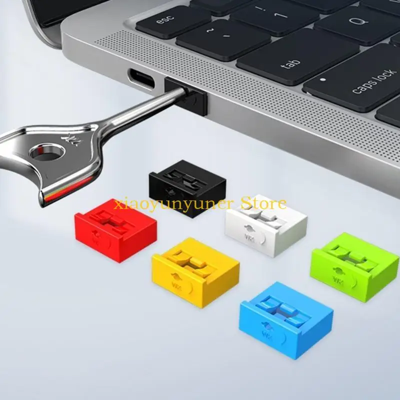 

P9JB Durability USB Port Blockers USB A Port Covers Enhances Data Security Port Protections for Computers and Notebook
