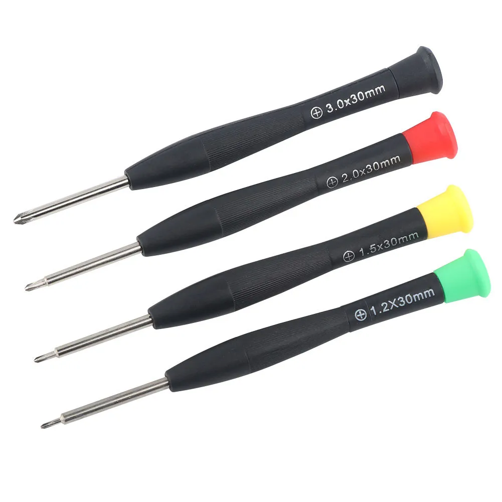 1.2mm 1.5mm 2.0mm 3.0mm PH0000 PH000 PH00 Phillips Cross Screwdriver Set for Glasses Phone Laptop Computer Repair Tools