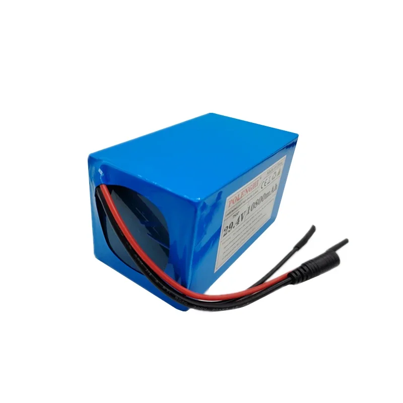 Imagem -04 - Pacote de Bateria de Lítio Recarregável Poleghi Placa de Proteção de Circuitos Bms Embutida 7s3p 18650 14800mah 29.4v 14.8ah