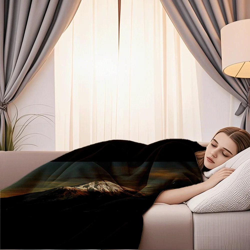 Coperta di flanella moderna e minimalista per tutte le stagioni La prima coperta ponderata leggera Coperte ecologiche per gli ospiti Airbnb