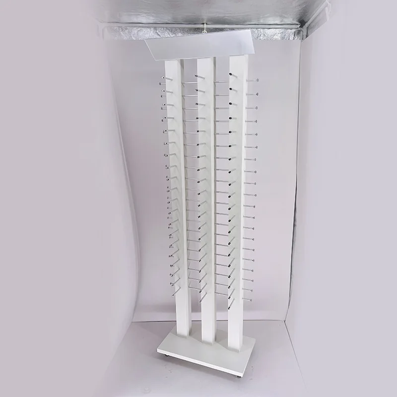 New floor-to-ceiling removable glasses display stand Floor-to-ceiling display stand removable