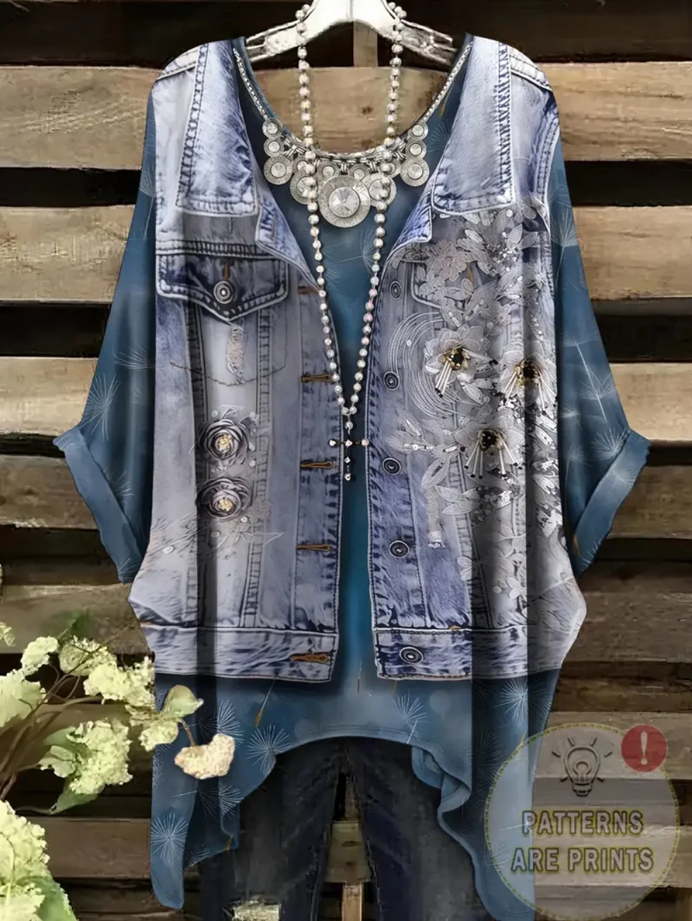 

Винтажная женская футболка с ковбойским 3D принтом и асимметричным подолом, топы с круглым вырезом и короткими рукавами, повседневная уличная универсальная одежда