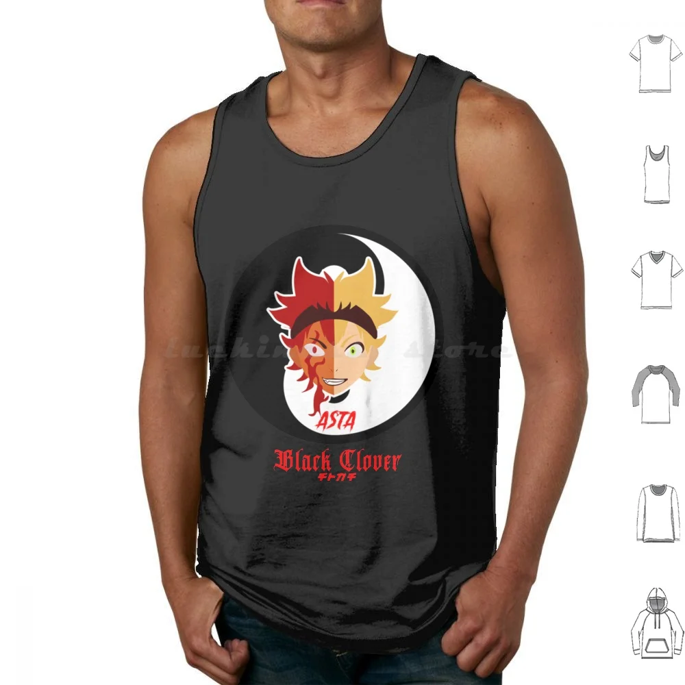 

Tank Tops Print Cotton Asta Noelle Silva Yami Sukehiro Yuno Licht Julius Nova Chrono