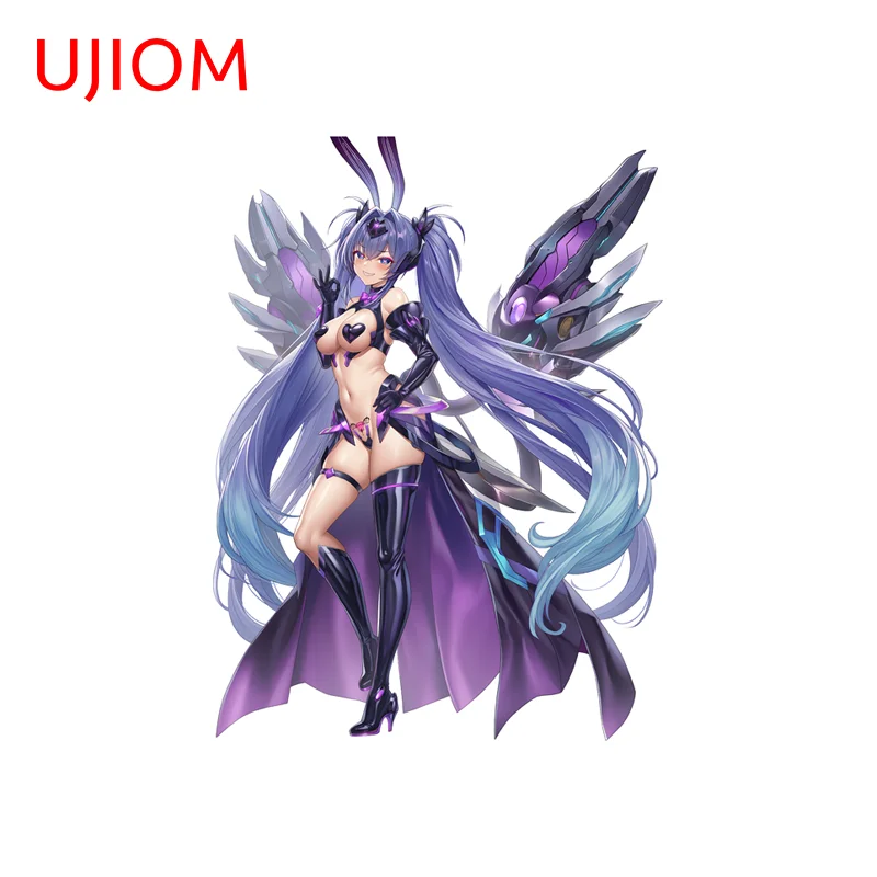 UJIOM Bunny Akuochi Seductive Standing Posture Wall Sticker Premium Amusing Adhesive Decal Suitable For Bedroom Bathroom Decor