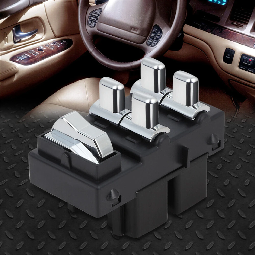 

​98-02 For Lincoln Town Car Driver Side Door Master Power Window Control Switch