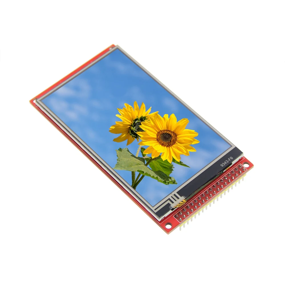 4.0 Inch 800x480 TFT Color Display Module 16-bit RGB 65K, Resistive Touch 5V/3.3V Compatible Support SD Slot for Arduino STM32 C51