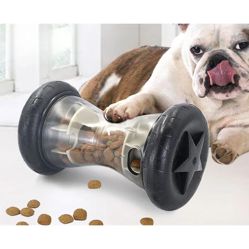 

Pet leaky food high toy tumbler rolling ball Educational cat toy digestive dog toy