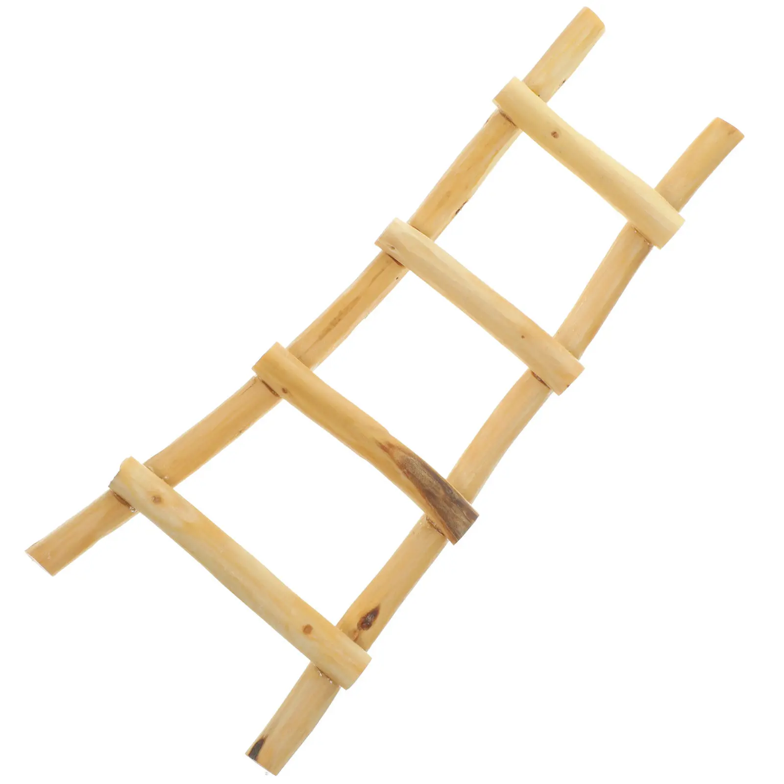 

Wooden Miniature Ladder for Mini House Decoration 1:12 Scale Mini Furniture Elegant Atmospheric Decorative Ladder for Miniature