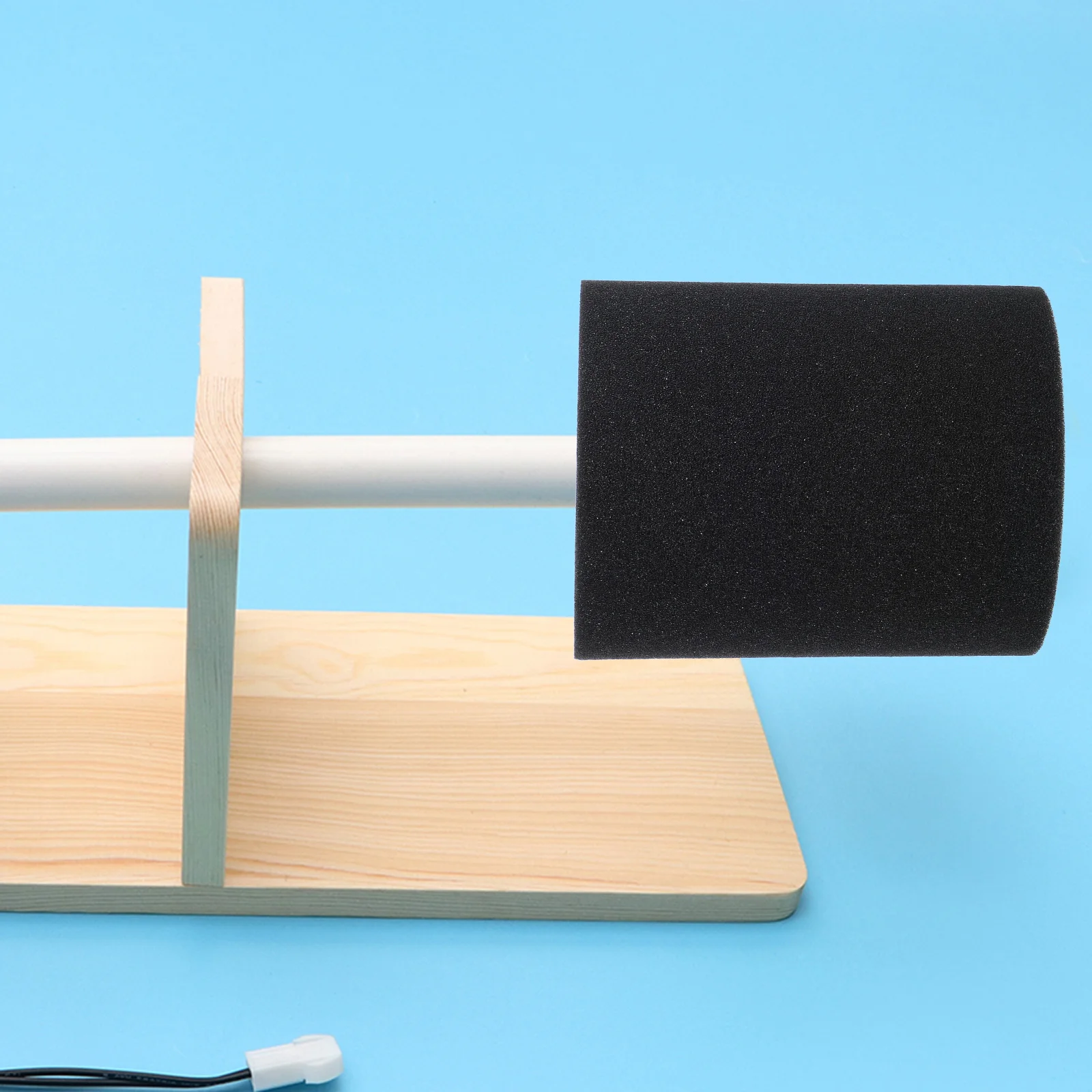 

4Pcs Black Rotating Foam PVC Sticks Durable Elastic Sponge Stress Relief for Cup Turner Inserts Tumbler Accessories Crafting