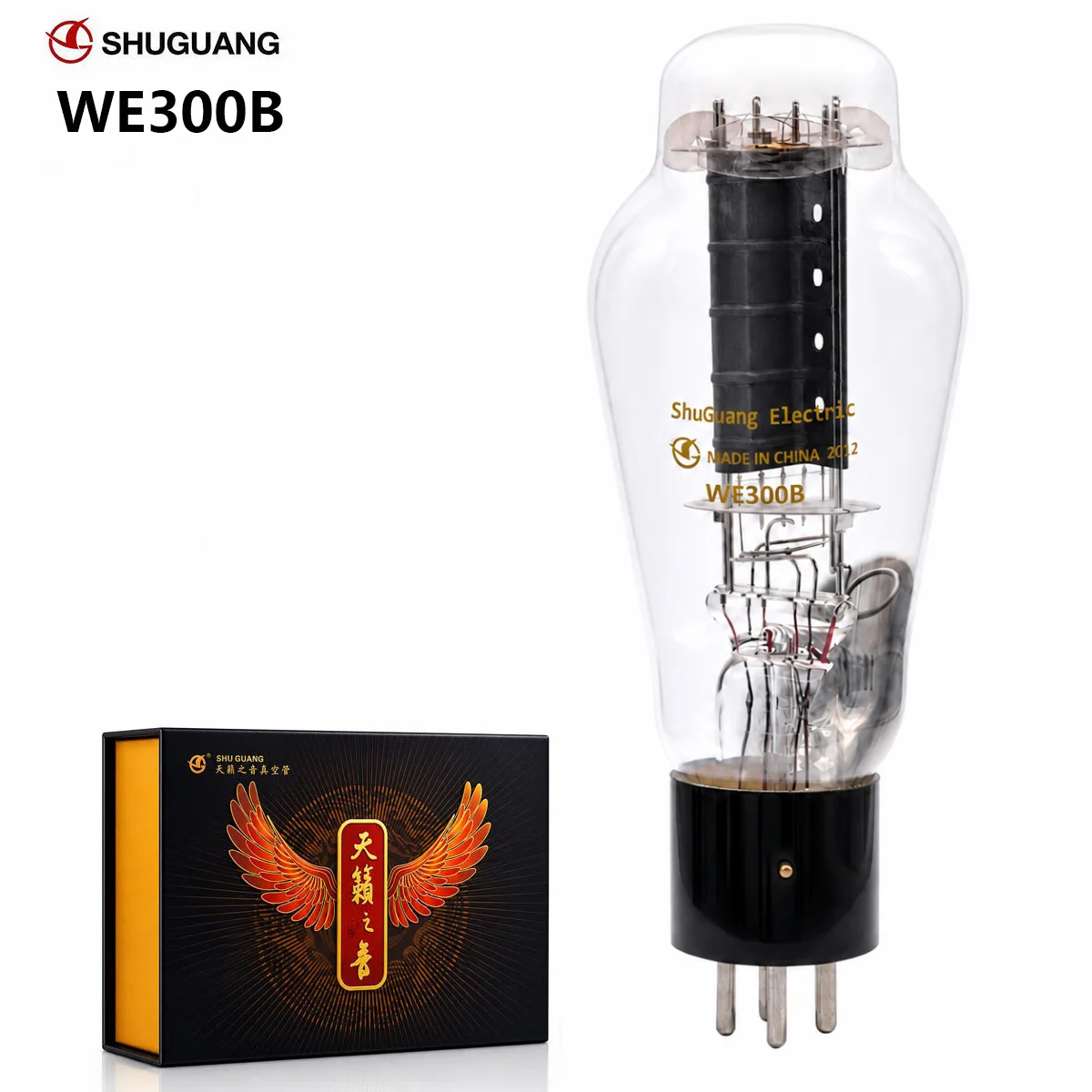 SHUGUANG WE300B Vacuum Tube Precision pairing upgrade 300B Electronic Tube Valve Single Ended Triode HiFi Audio Amplifier