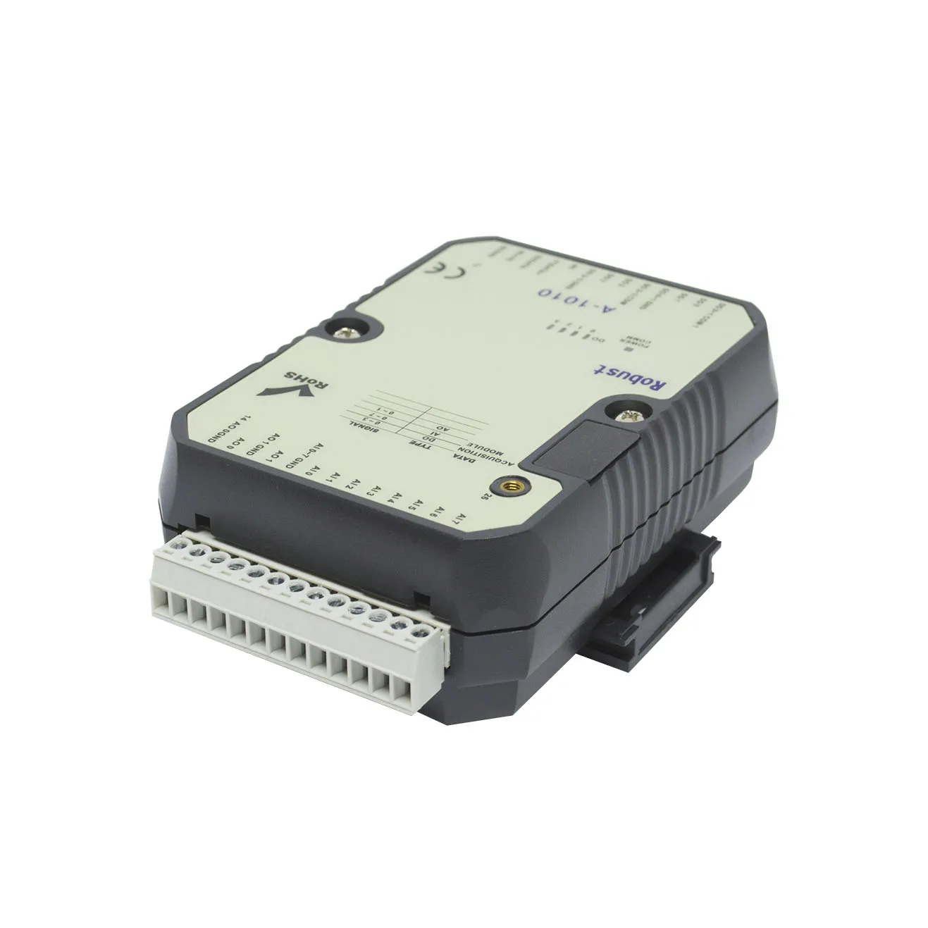 RS-485 Módulo remoto analógico de E/S, 8AI 2AO 4DO 0-10V, Modbus RTU, A-1010