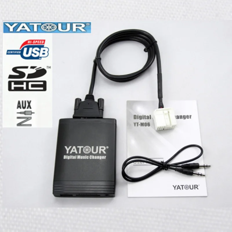 

USB Yatour YTM06 Car USB SD AUX Audio for Acura Honda Accord Civic CRV Adapter