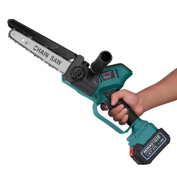 Tronçonneuse en lithium haute puissance, petite tronçonneuse portative, 8 pouces, adaptée à la maison, à l'extérieur, à l'abattage d'arbres