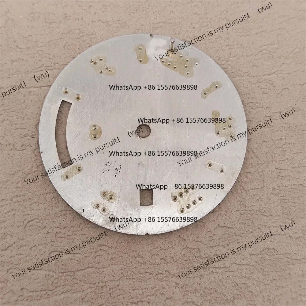 ZOCI-FOR 31mm Day Date Dial Sky Blue R Dial 8285 Watch Faces for 8285 Movement Watch Modification Accessories