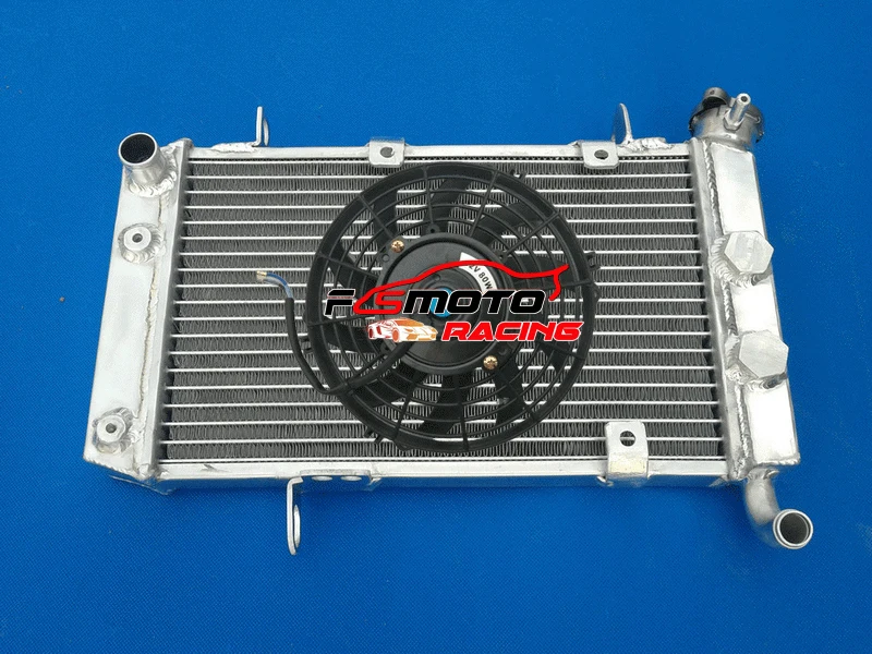 

Алюминиевый радиатор + вентилятор для SUZUKI LT-Z400 LTZ400 KFX400 DVX400 2003-2008 2004 2005 2006 2007 03 04 05 06 07 08