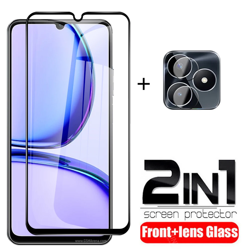 2 в 1, Защитное стекло для камеры Realme C53 4G