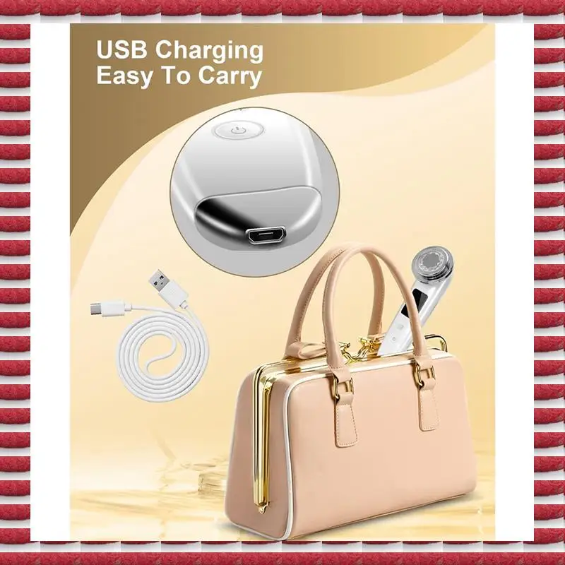 A97G Face Massager Electric Face Lift 4 In 1 Facial Massager Anti-Aging Firming Skin Care Tool (White)