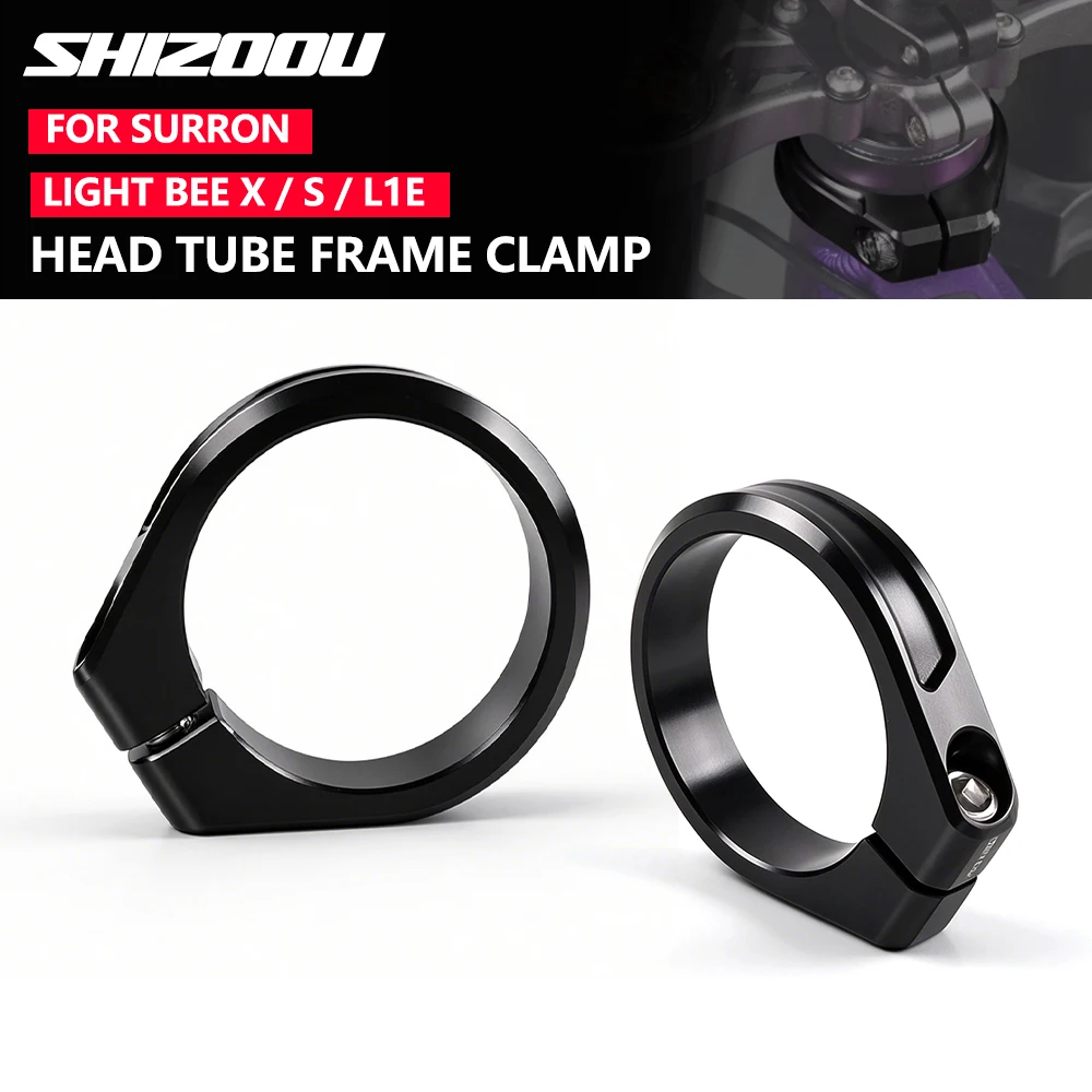 For Sur-Ron Surron Light Bee X S L1E Segway X160 X260 Reinforced Head Tube Frame Brace Frame Clamp Electric Dirt Bike