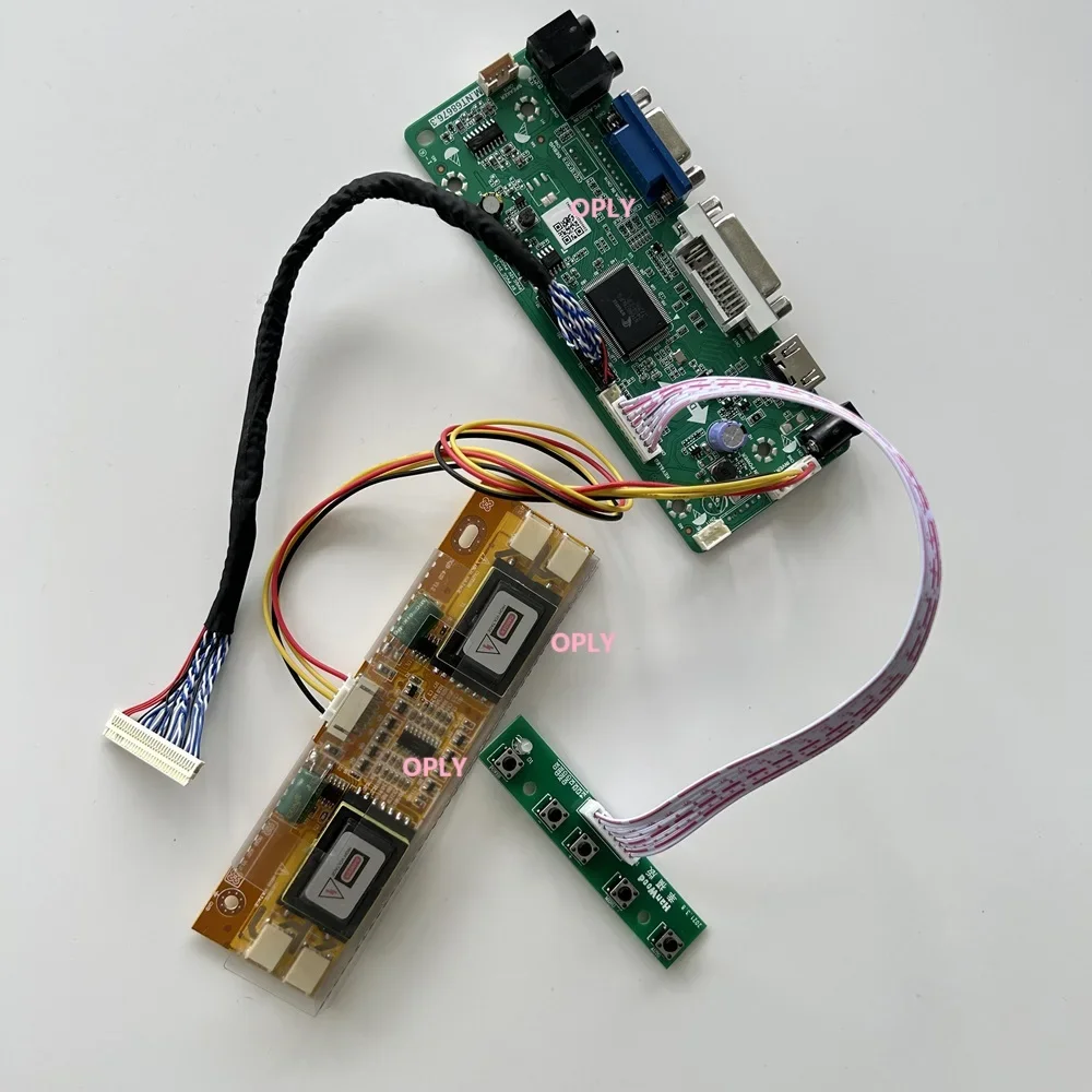 

Controller board HDMI-compatible VGA DVI M.NT68676 for MT170EN01 V.C MT170EN01 1280X1024 LCD panel screen monitor DIY 17"