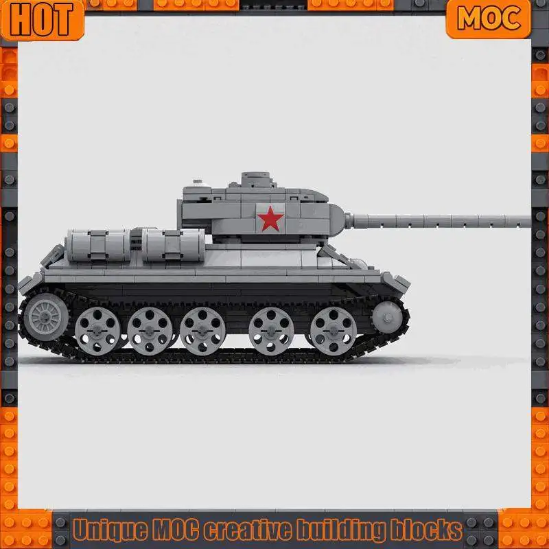 821PCS MOC Classic Army Tank Model Building Blocks Set Armored Vehicle Creative Assembly Educational DIY Collection Popular Gift