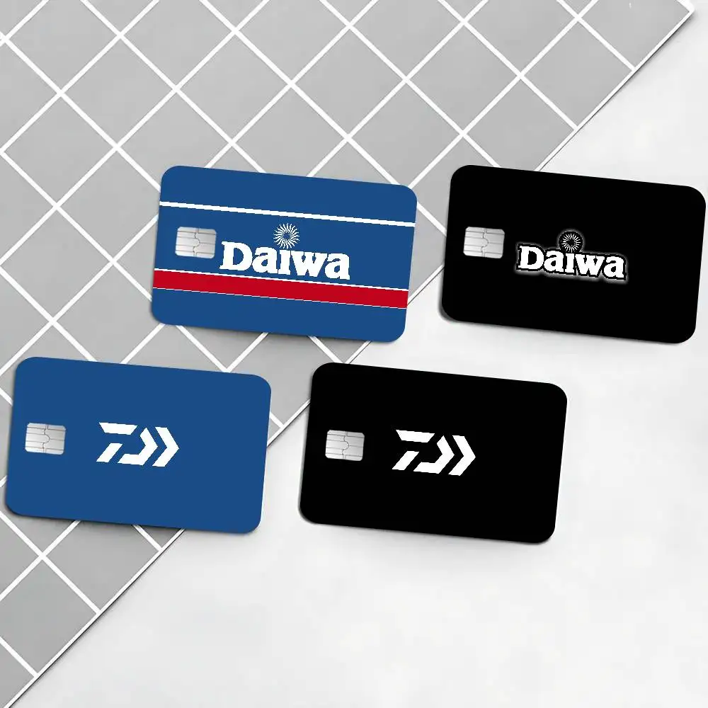 Fashion D-Daiwa Fishing Diy Credit Debit Card Sticker Party Sticker Decoration Waterproof Small Chip Card Skin Sticker
