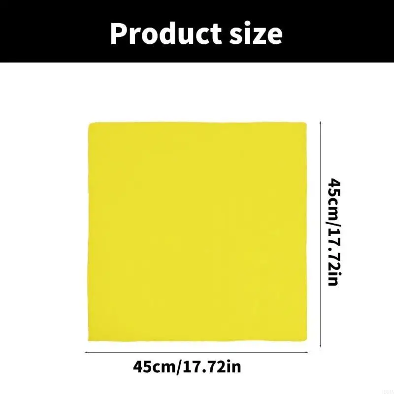 

HXBA Breathable Outdoor Handkerchief Fashion Solid Color Headscarf Unisex Neck Scarf for Sports and Casual Wear