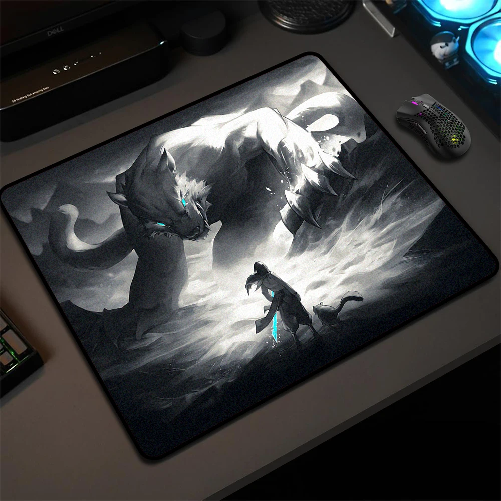 Gaming Mouse Pad Game Professional Beast E-Sports Mousepad Gamer Balance Computer Keyboard Mouse Mat XL Locking Edge Desk Mat