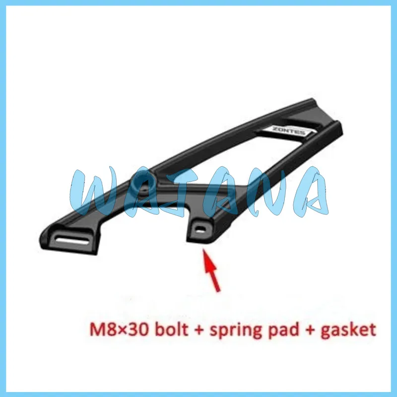 Zt310-r Rear Auxiliary Fender Aluminum Alloy Bracket (self-made) 1020242-263021 For Kiden Original Part