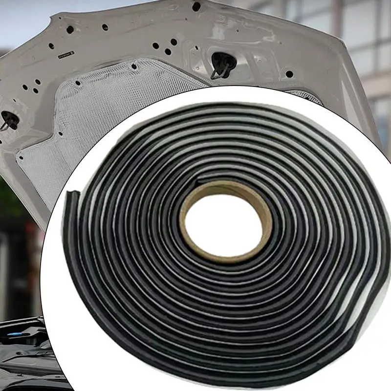 

Waterproof Double Sided Seal Tape Strong Self-adhesive Black Tape Sound Deadening Sealant Strip for Glass Metal Wood and Masonry