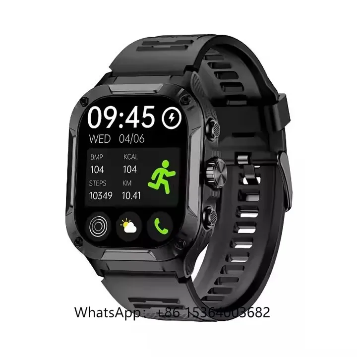 

LG105 GPS Waterproof Smart Watch AMOLED Smartwatch Blood Oxygen Monitor Sport Reloj Inteligente