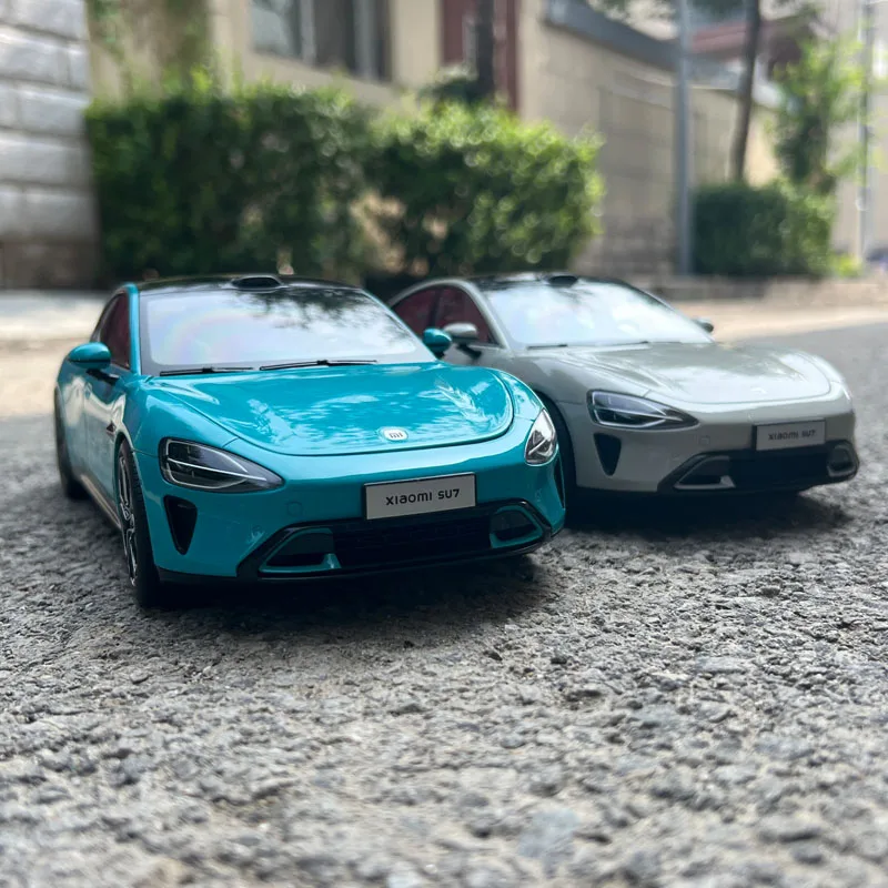 Modèle à l'échelle originale 1:18, Xiaomi Auto SU7,SU7 Ultra, modèle moulé sous pression pour la collection et l'affichage