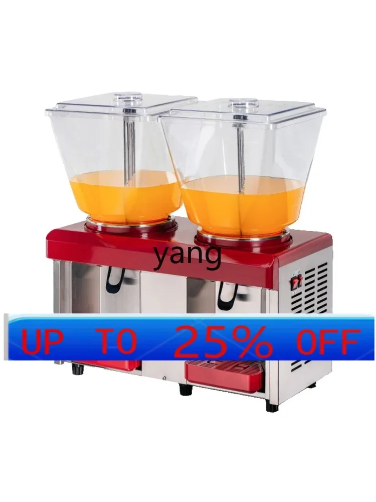 Ltt commercial small juicer hot and cold double temperature double cylinder automatic food grade cylinder
