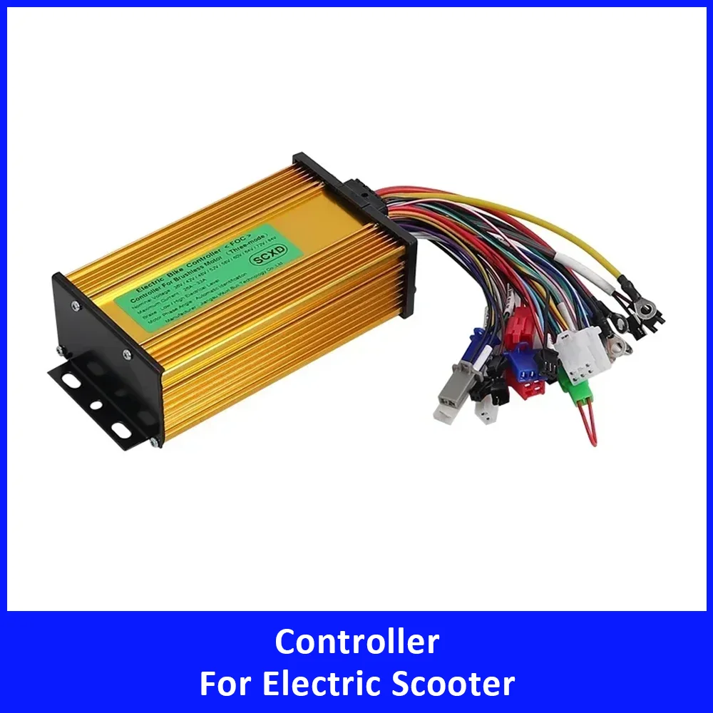 

36V-84V Brushless Controller 750W 800W 1000W Tri-mode Sine Wave for Electric Scooter Motor Controller Regulation Parts