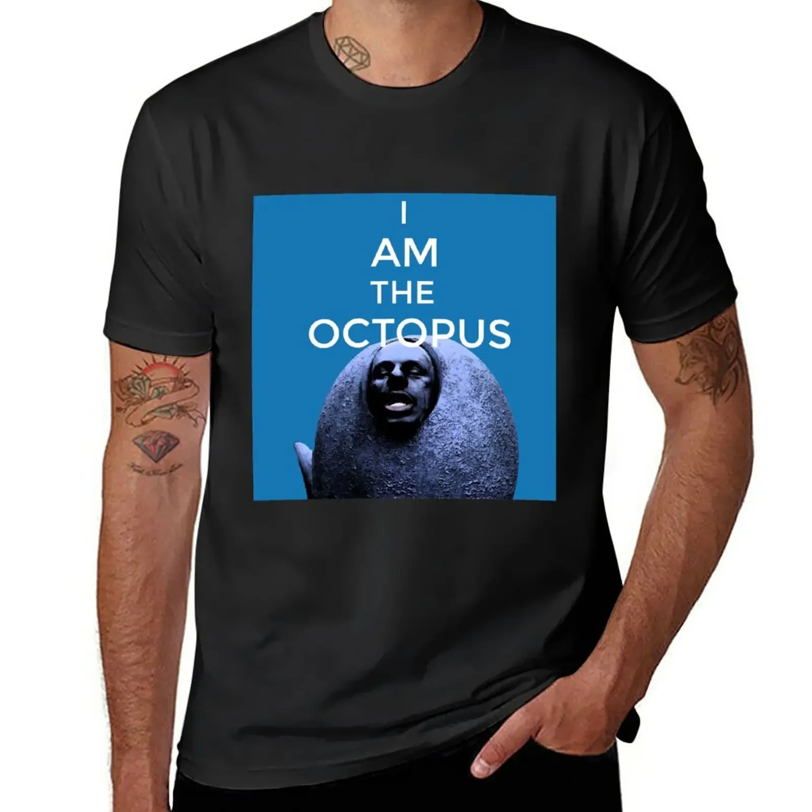 Eric Andre I AM THE OCTOPUS T-Shirt anime hippie clothes mens workout shirts