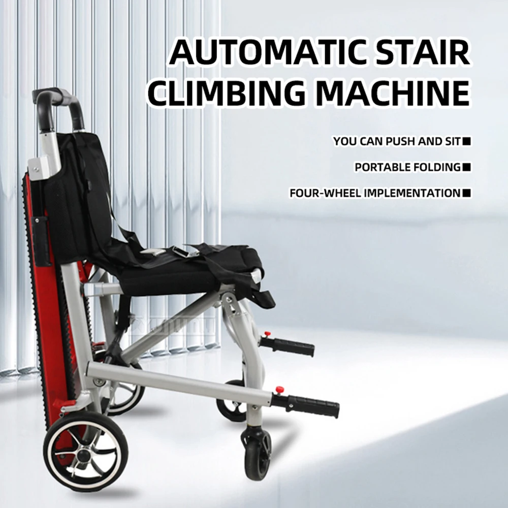 

Elderly Foldable Electric Climbing Wheelchair Portable Moving Automatic Climbing Machine
