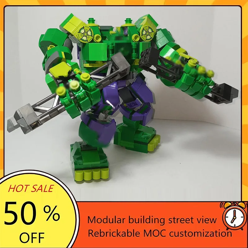 

Набор для сборки модульного меха-бронетехники из 517 деталей по мотивам популярного фильма «Звездные войны», конструктор MOC, технологичный подарок, праздничный набор для детей