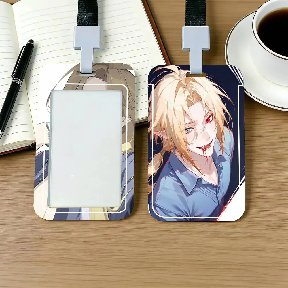 

Hugovrad Animated Game Zenless Zone Zero Black Lanyard Card Holders Student Meal Cards And Campus Ids School
