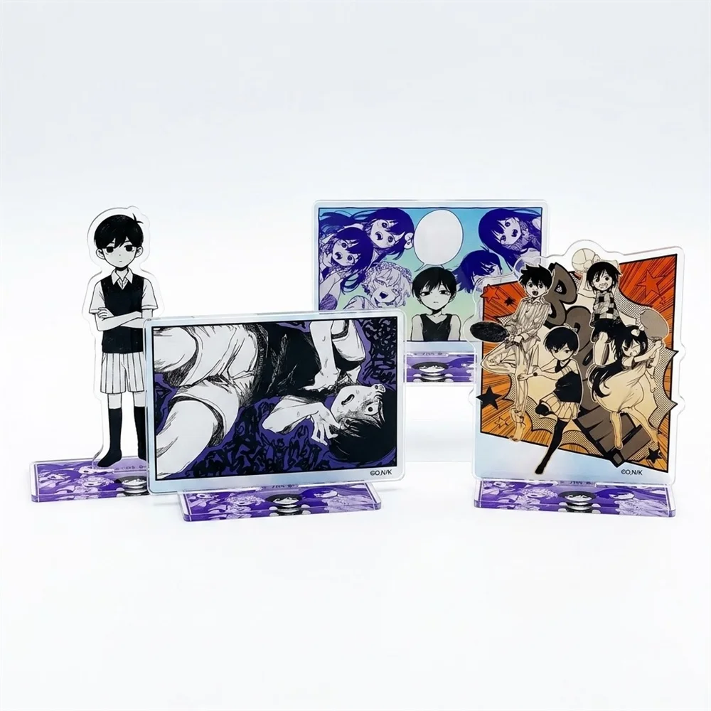 15CM Anime Omori Acryl-Schlüsselanhänger Ständer Modell Ornament Zubehör Waren Weihnachtsgeschenke